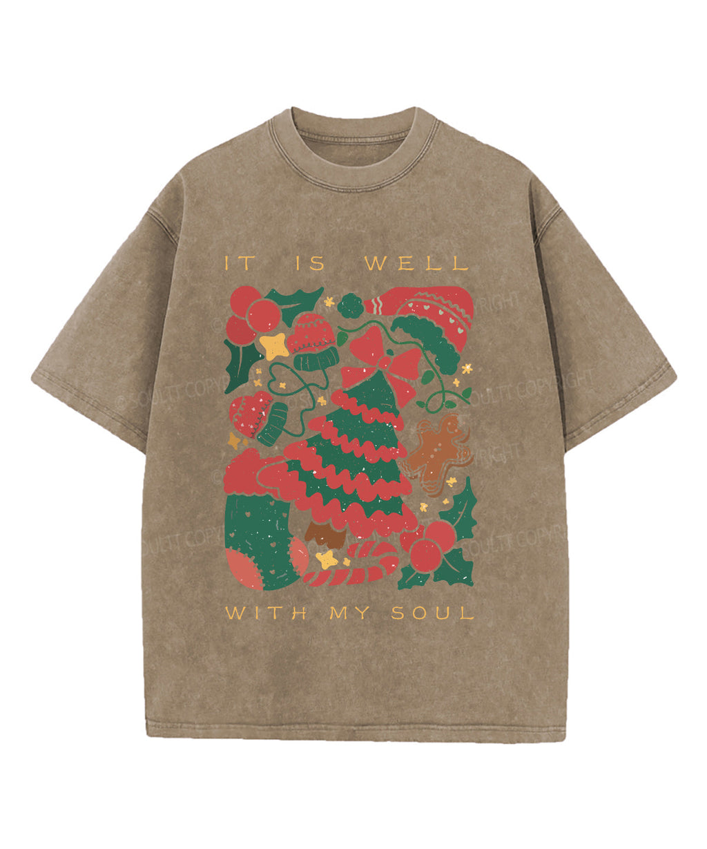 It Is Well With My Soul Washed Christian T-shirt Style021 Hoodie, Sweatshirt | CiraTrend.com (Image 5)