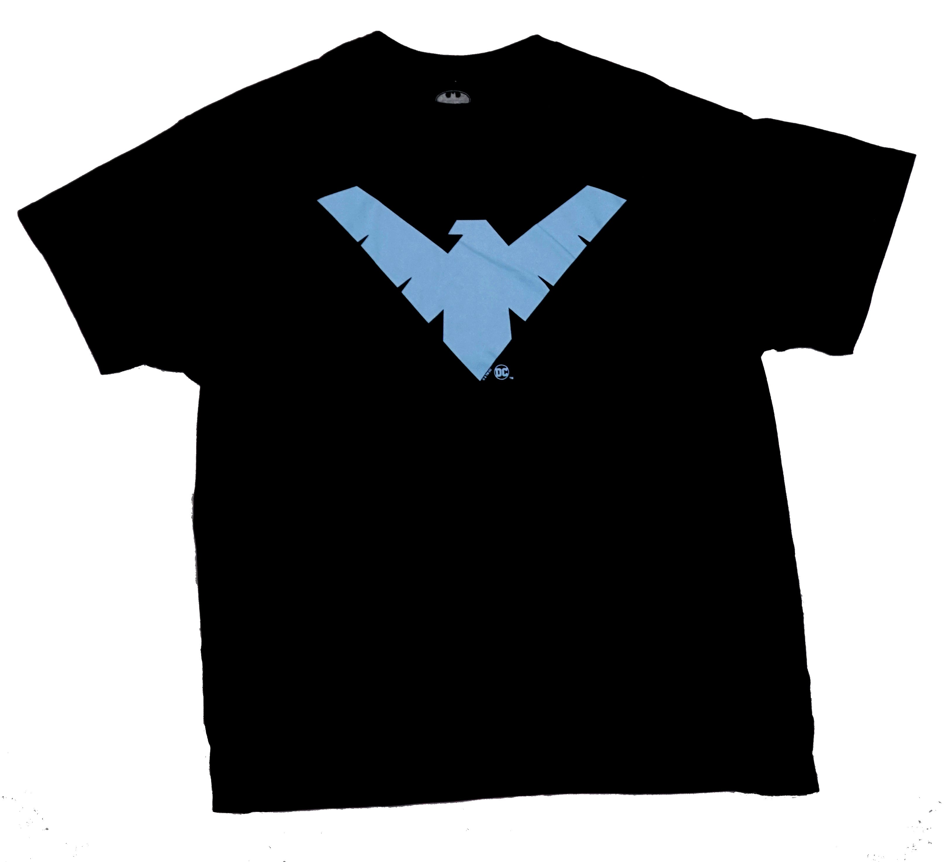 Nightwing Mens T-Shirt - Classic Blue Symbol Hoodie, Sweatshirt | CiraTrend.com