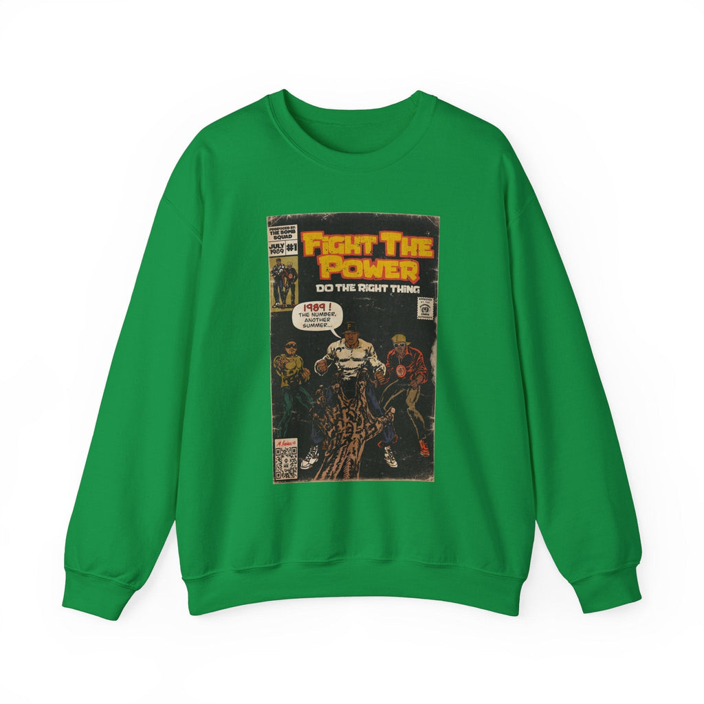 Fight The Power -  Unisex Heavy BlendÃ¢â€žÂ¢ Crewneck Sweatshirt T-Shirts, Hoodie | CiraTrend.com (Image 4)