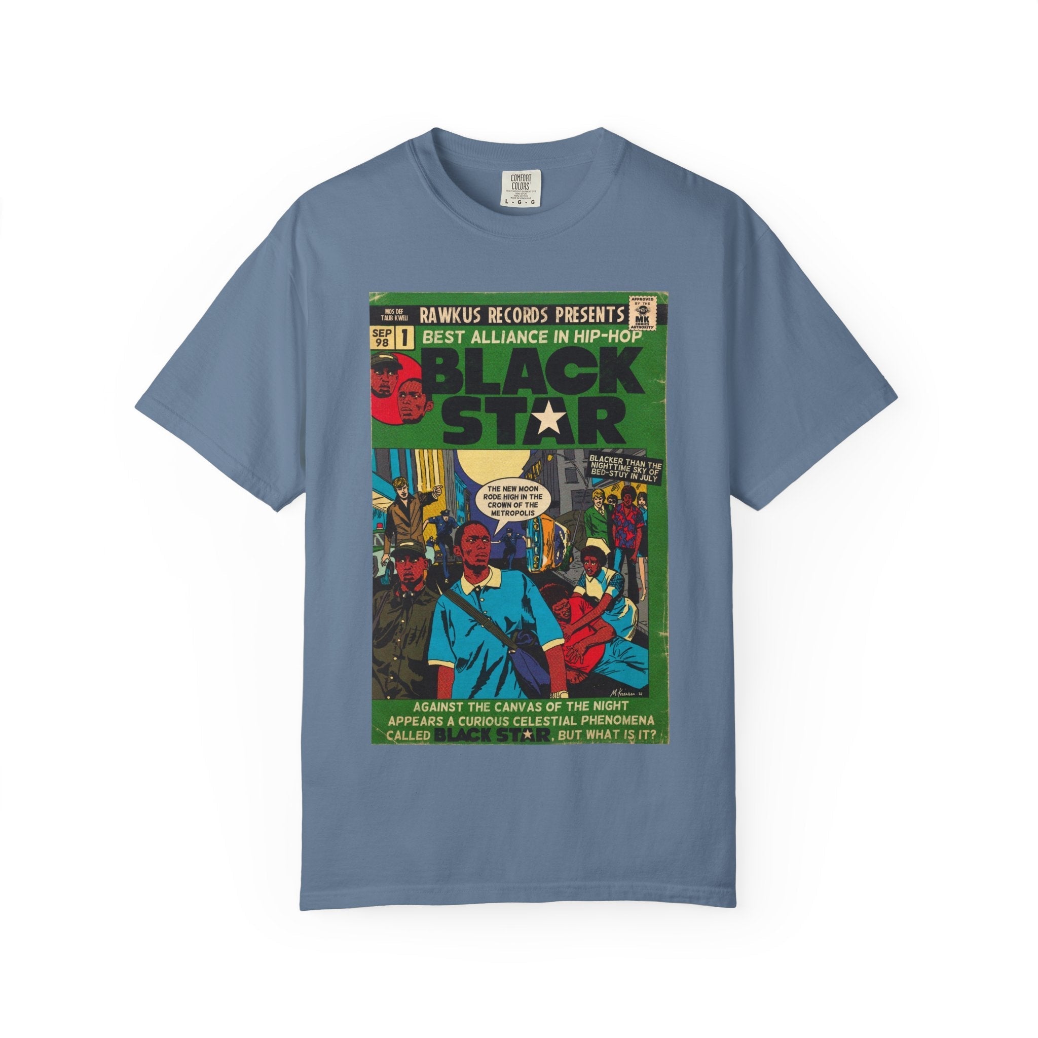 Black Star - Unisex Comfort Colors T-shirt Hoodie, Sweatshirt | CiraTrend.com (Image 2)