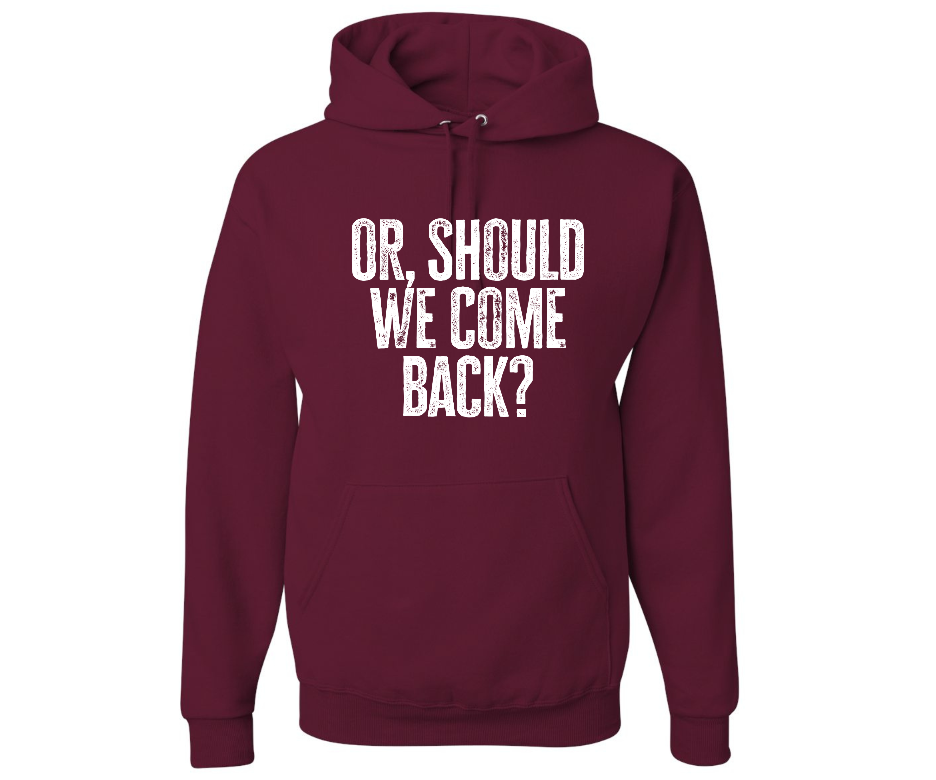 Or Should We Come Back Family Matching  Hooded Sweatshirt T-Shirts, Hoodie | CiraTrend.com (Image 2)