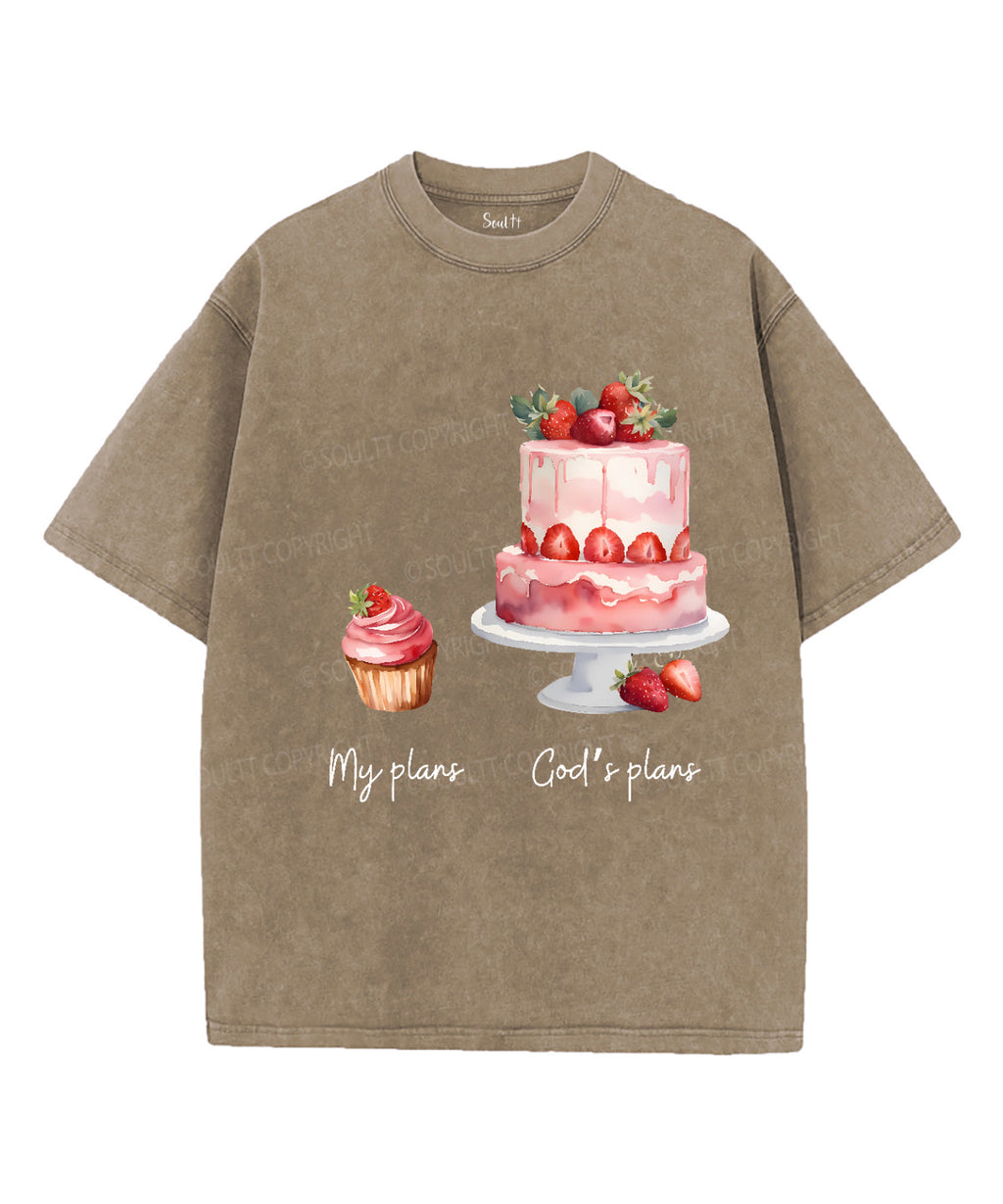 My PlanÂ£Â¼God's Plan Unisex Washed Christian T-shirt Hoodie, Sweatshirt | CiraTrend.com (Image 5)