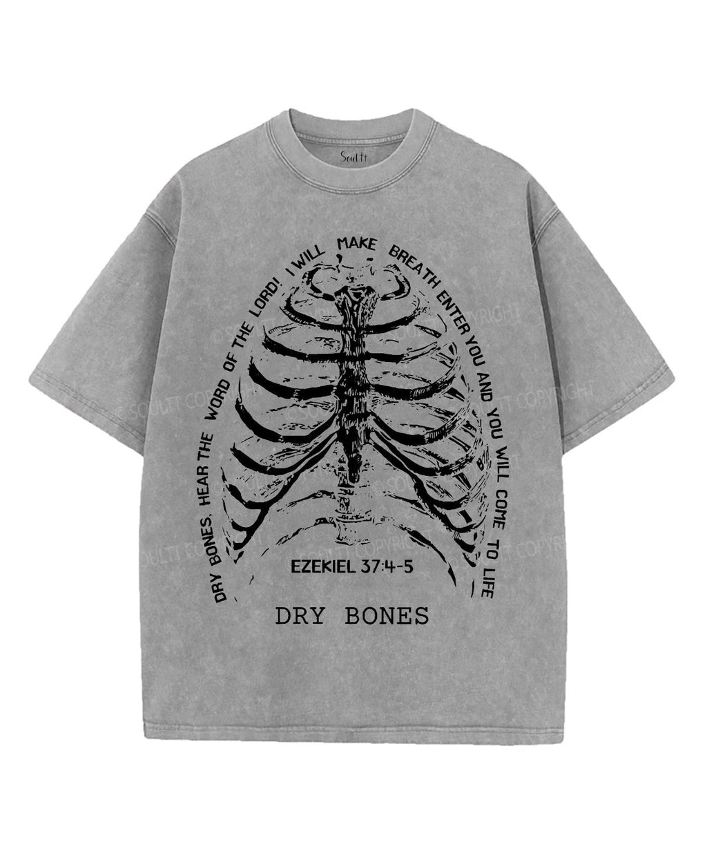 Dry Bones Unisex Washed Christian T-shirt Style001 Hoodie, Sweatshirt | CiraTrend.com (Image 2)
