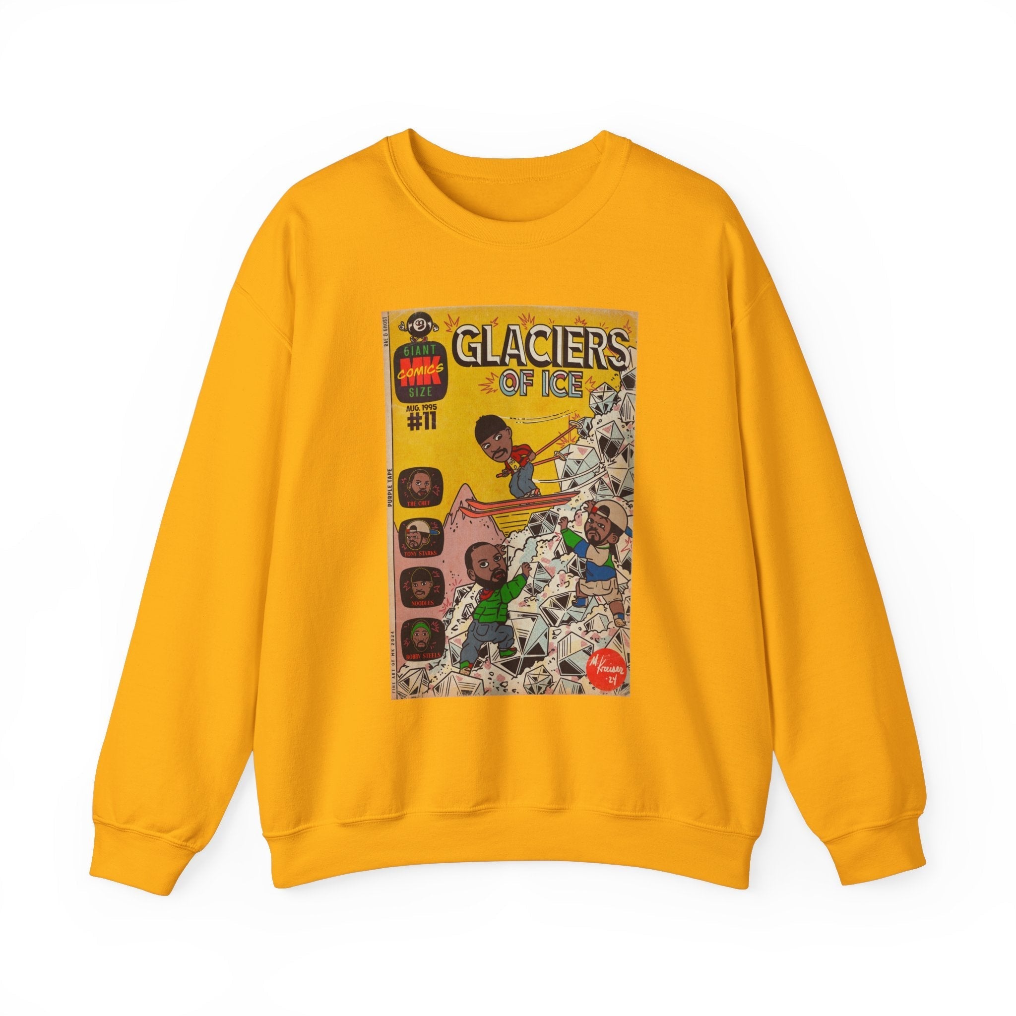 Glaciers of Ice - Unisex Heavy BlendÃ¢â€žÂ¢ Crewneck Sweatshirt T-Shirts, Hoodie | CiraTrend.com (Image 5)