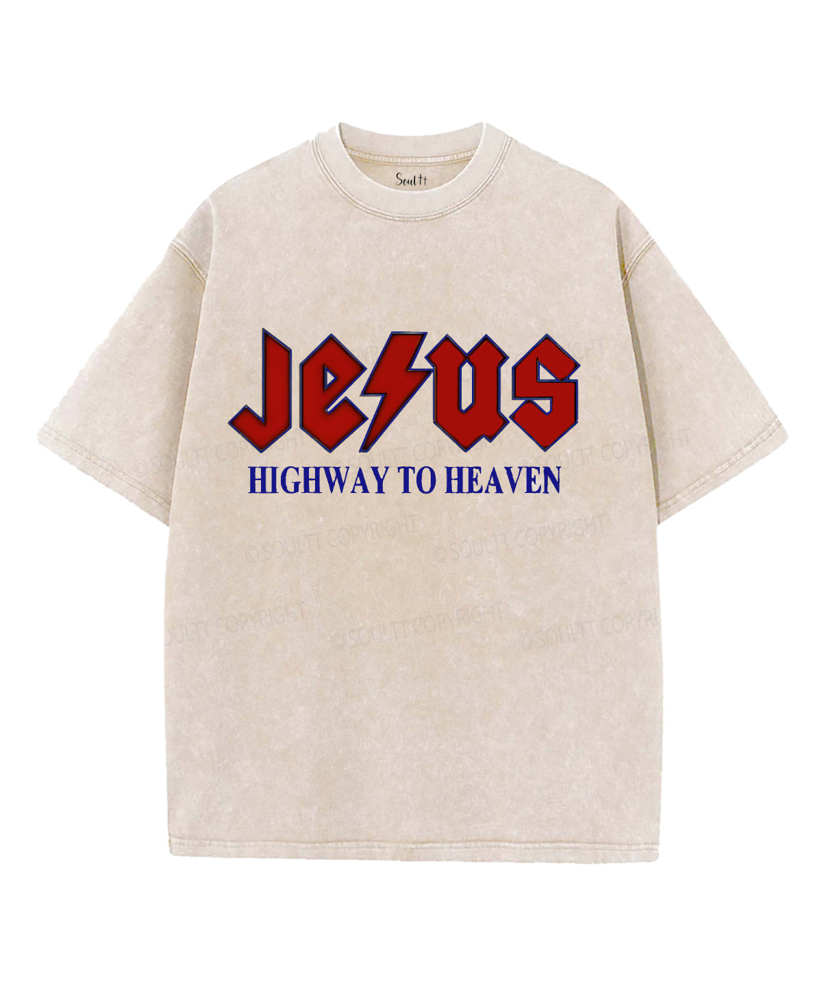 Highway Heaven Washed Christian T-Shirts, Hoodie, Sweatshirt