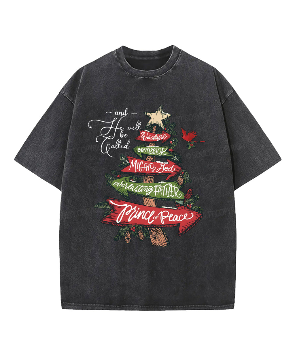 And He Will Be Called Washed Christian T-shirt Hoodie, Sweatshirt | CiraTrend.com (Image 1)
