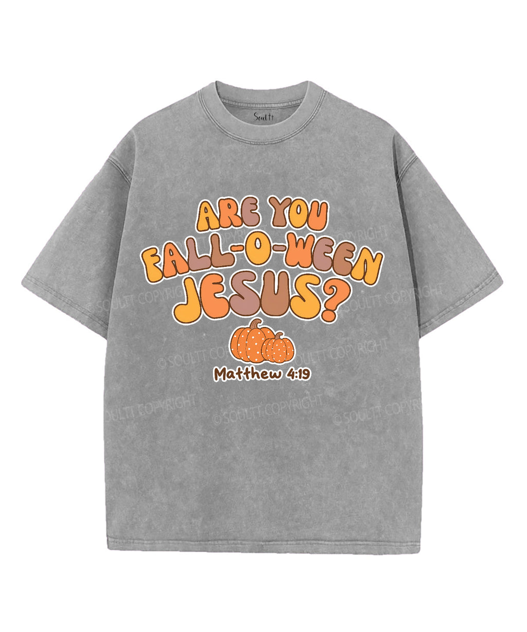 Are You Fall-O-Ween Unisex Washed Christian T-shirt Hoodie, Sweatshirt | CiraTrend.com (Image 3)