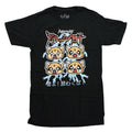Aggretsuko Mens T-Shirt -  Four Lightning Heads Over Kanji Hoodie, Sweatshirt | CiraTrend.com