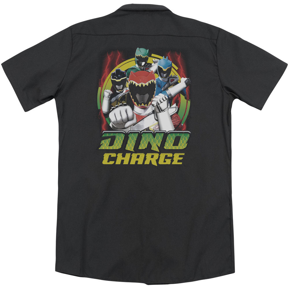 Dino Lightning(Back Print) Workshirt T-Shirts, Hoodie, Sweatshirt | CiraTrend.com (Image 2)