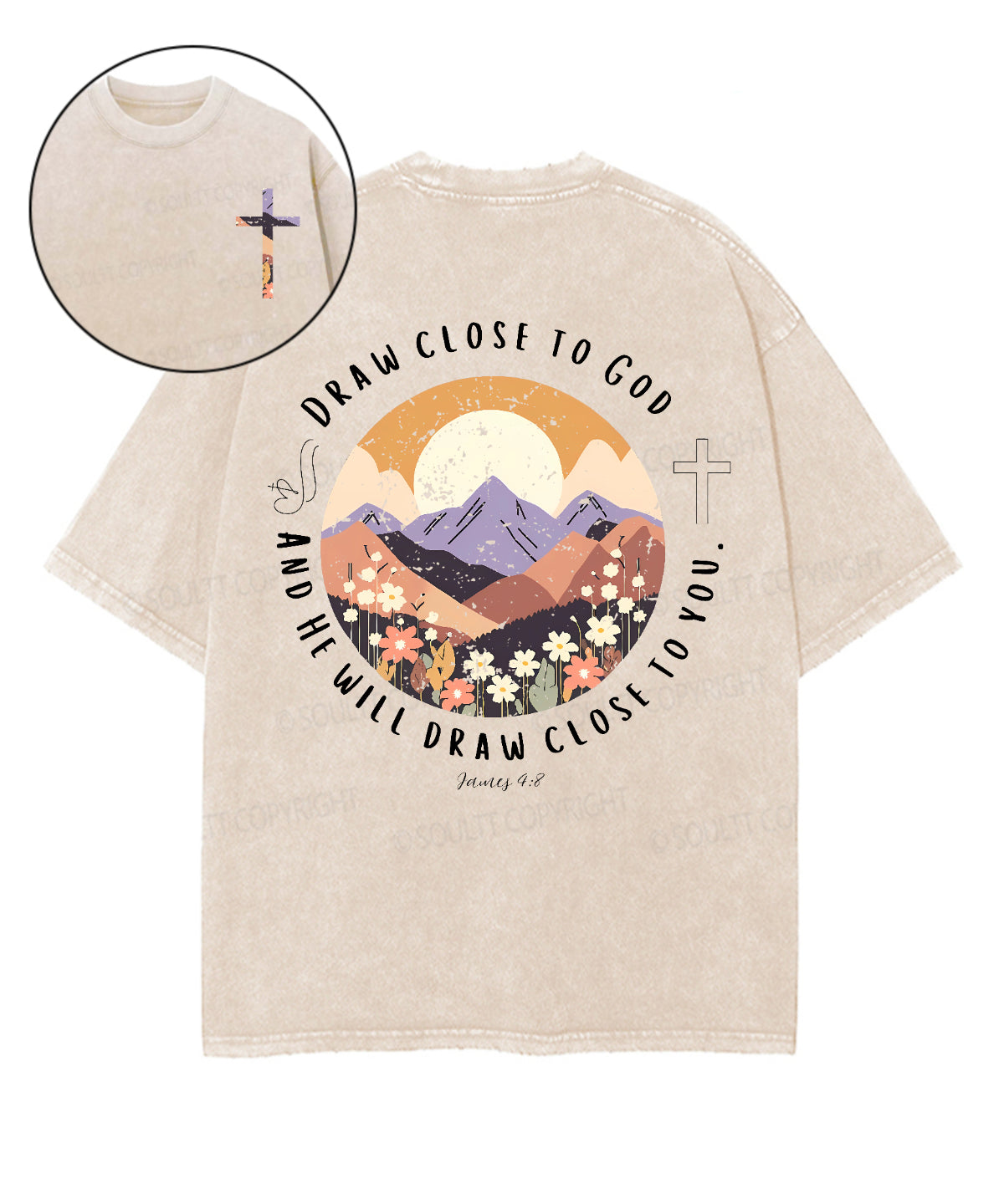 Unisex Washed Christian T-shirt Style002 Hoodie, Sweatshirt | CiraTrend.com (Image 1)