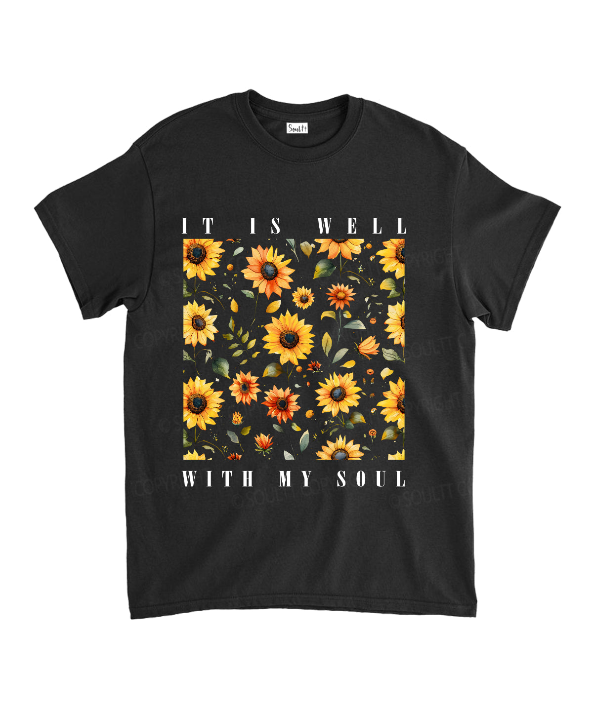 Is Well My Soul Cotton Christian Style004 T-Shirts, Hoodie, Sweatshirt