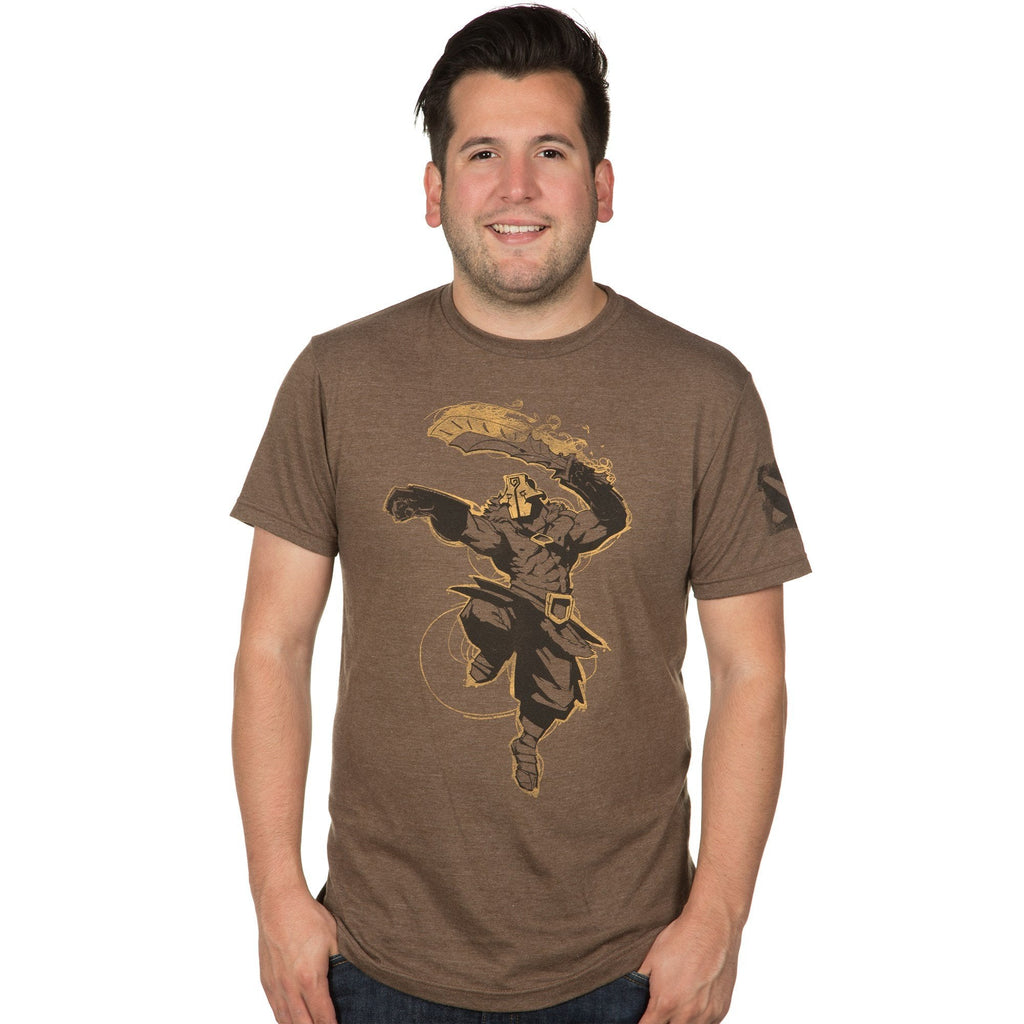 Dota 2 II Mens T-Shirt - Juggernaut Flaming Attack Hoodie, Sweatshirt | CiraTrend.com (Image 1)