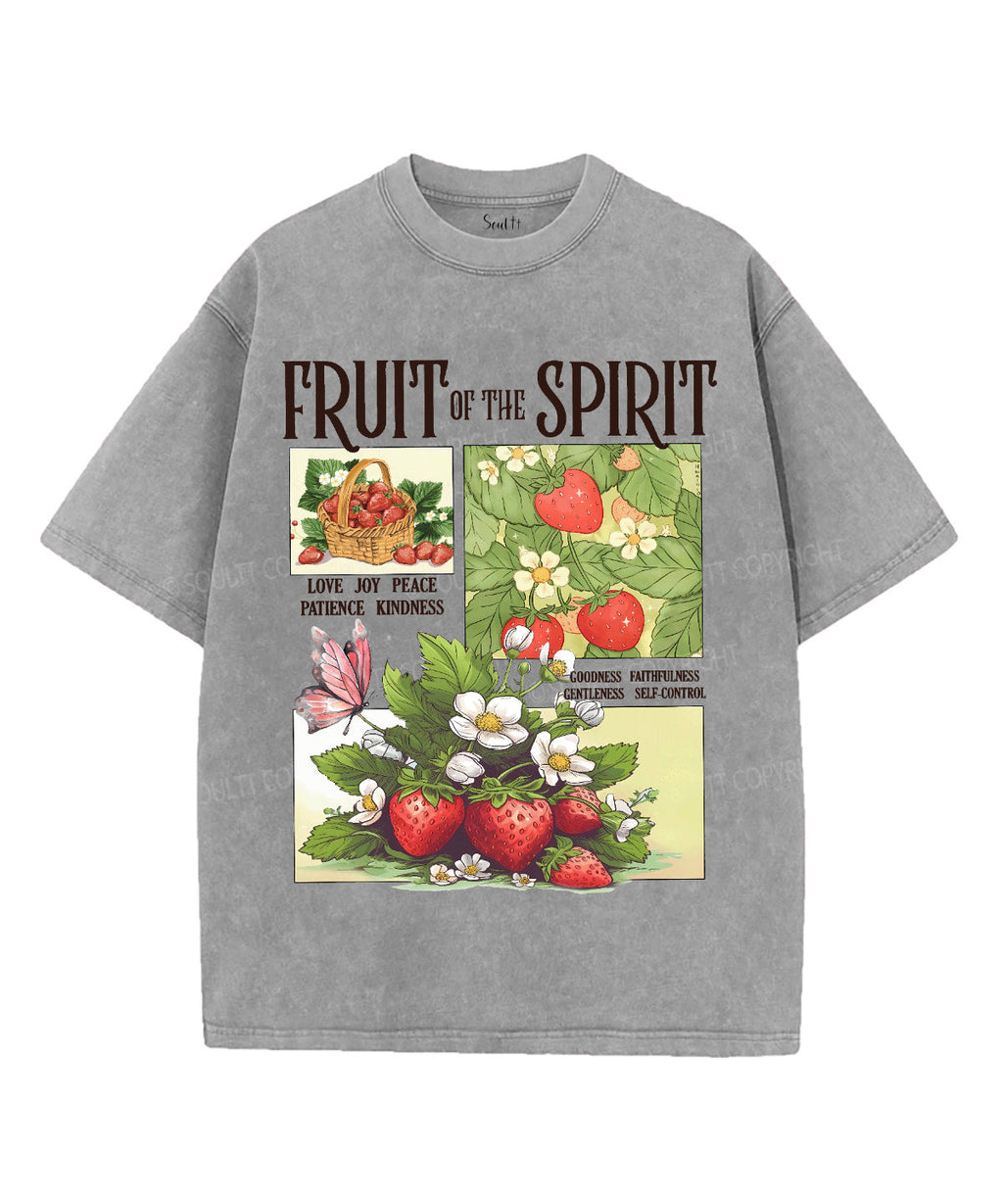 Fruit Spirit Washed Christian Style009 T-Shirts, Hoodie, Sweatshirt