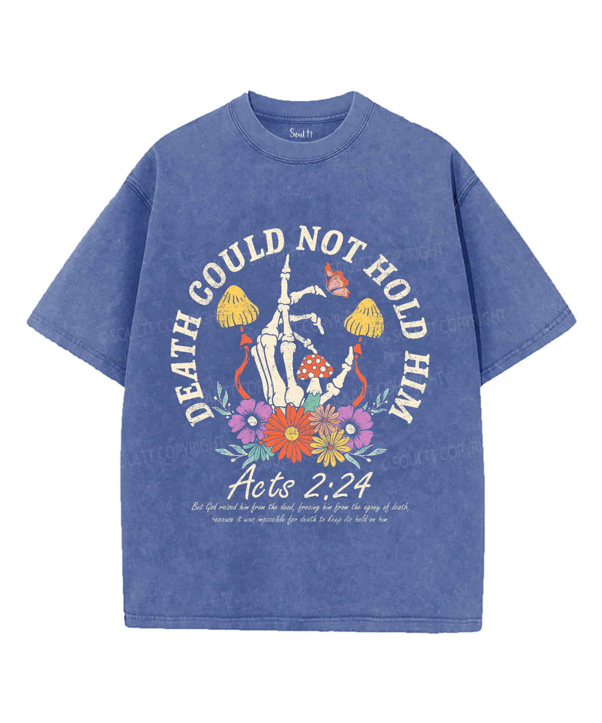 Death Could Not Hold Him Washed Christian T-Shirts, Hoodie, Sweatshirt