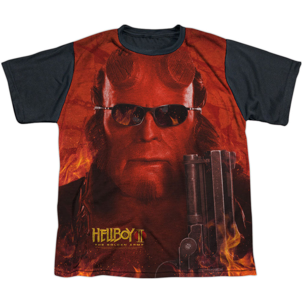 Big Red Youth Black Back 100% Poly Sublimation T-shirt Hoodie, Sweatshirt | CiraTrend.com (Image 1)