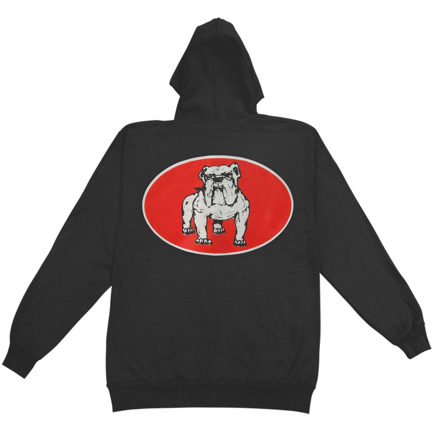 Bulldog Logo Hooded Sweatshirt T-Shirts, Hoodie | CiraTrend.com (Image 2)