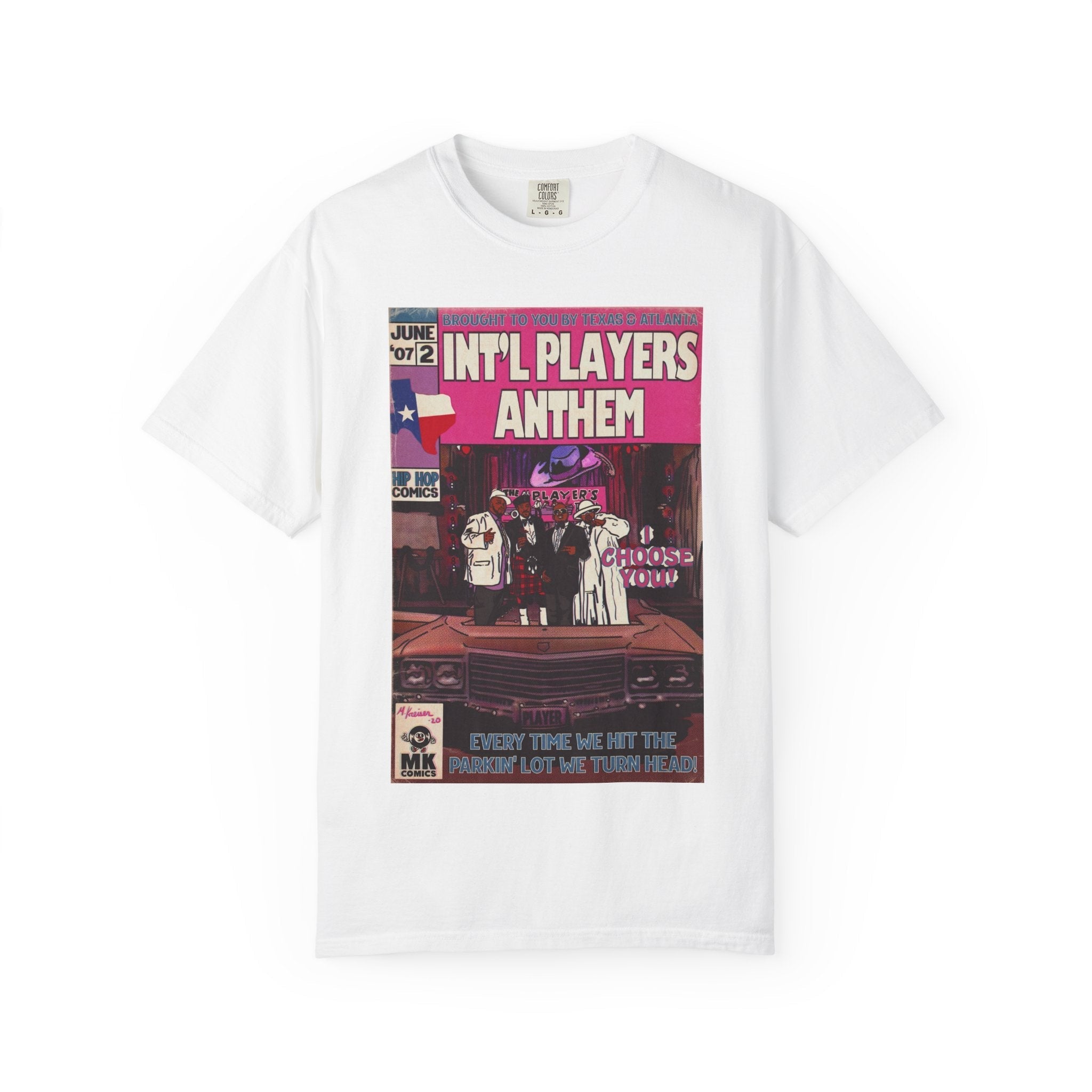 IntÃ¢â‚¬â„¢l Players Anthem - Unisex Comfort Colors T-shirt Hoodie, Sweatshirt | CiraTrend.com (Image 2)