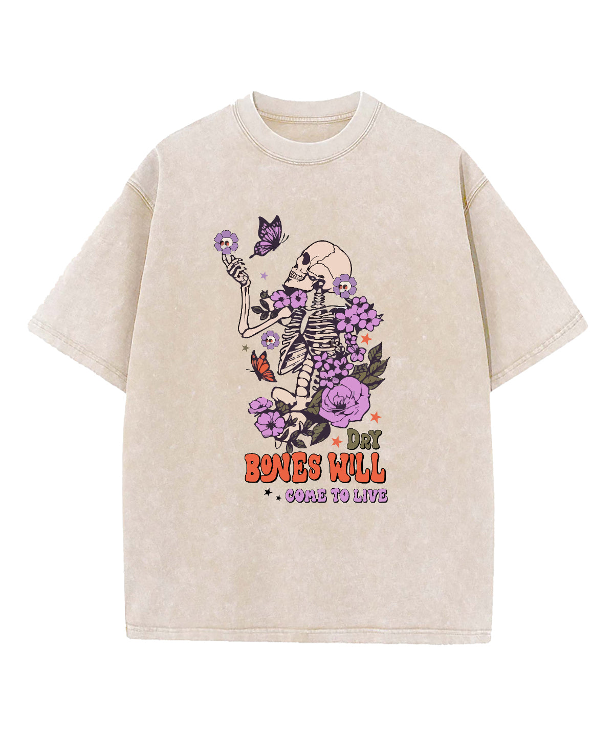 Dry Bones Will Come To Live Washed Christian T-shirt Style001 Hoodie, Sweatshirt | CiraTrend.com (Image 1)