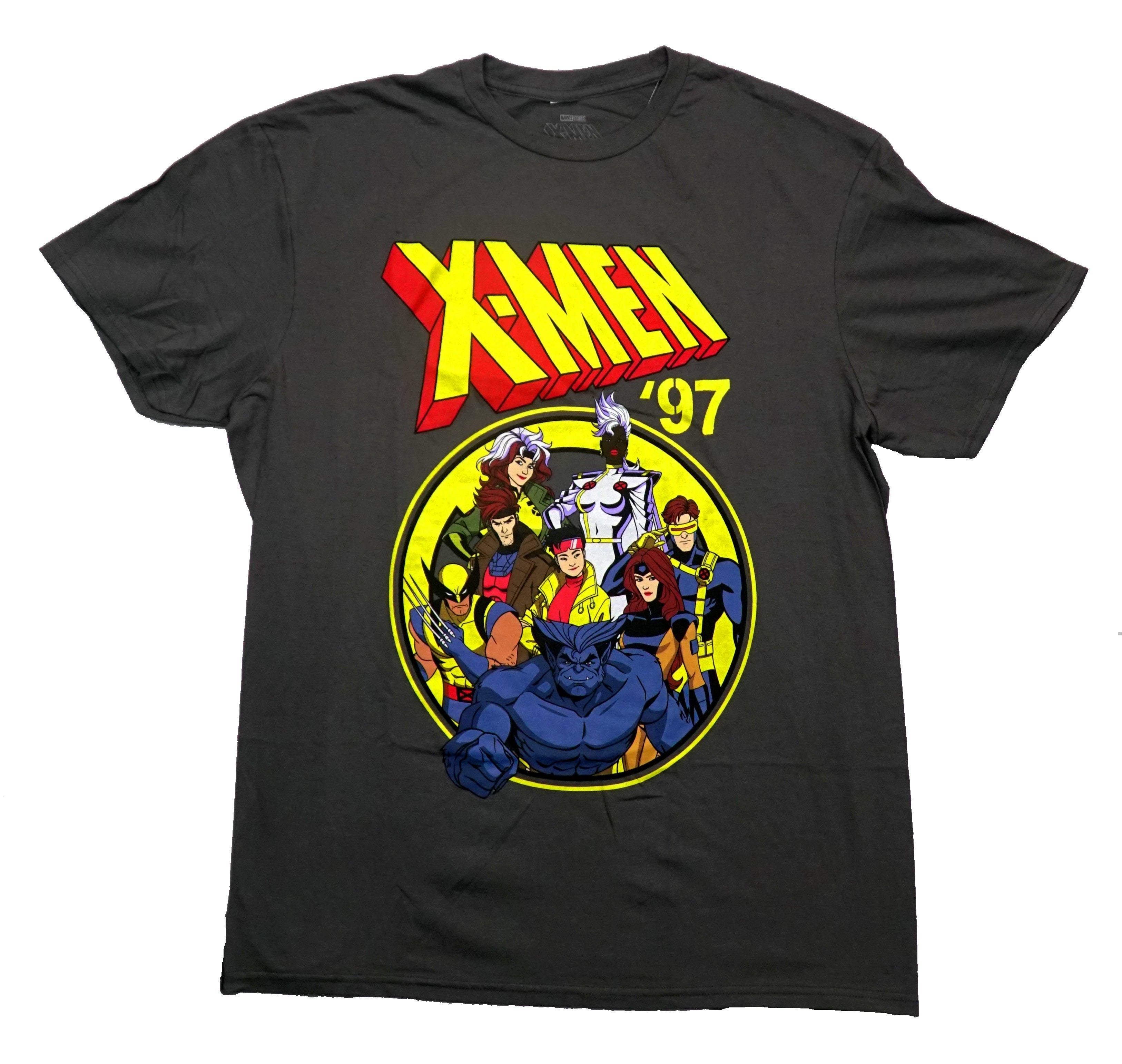 X-Men '97 Mens T-Shirt - Cast In Sunny Circle Under Name Hoodie, Sweatshirt | CiraTrend.com