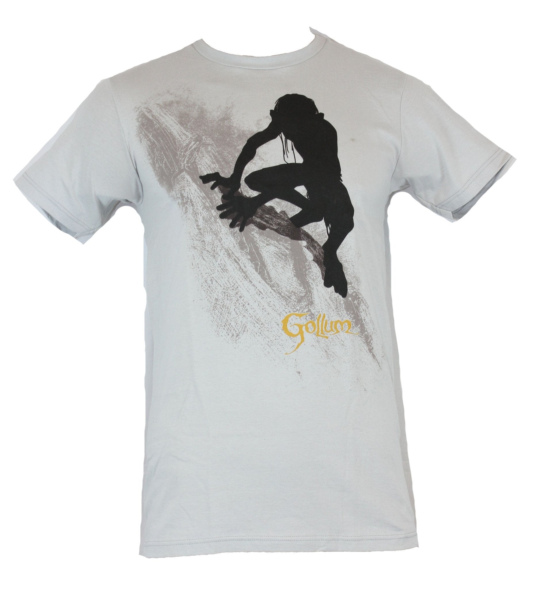 The Hobbit Mens T-Shirt - Gollum Silhouette Image Above Name Hoodie, Sweatshirt | CiraTrend.com