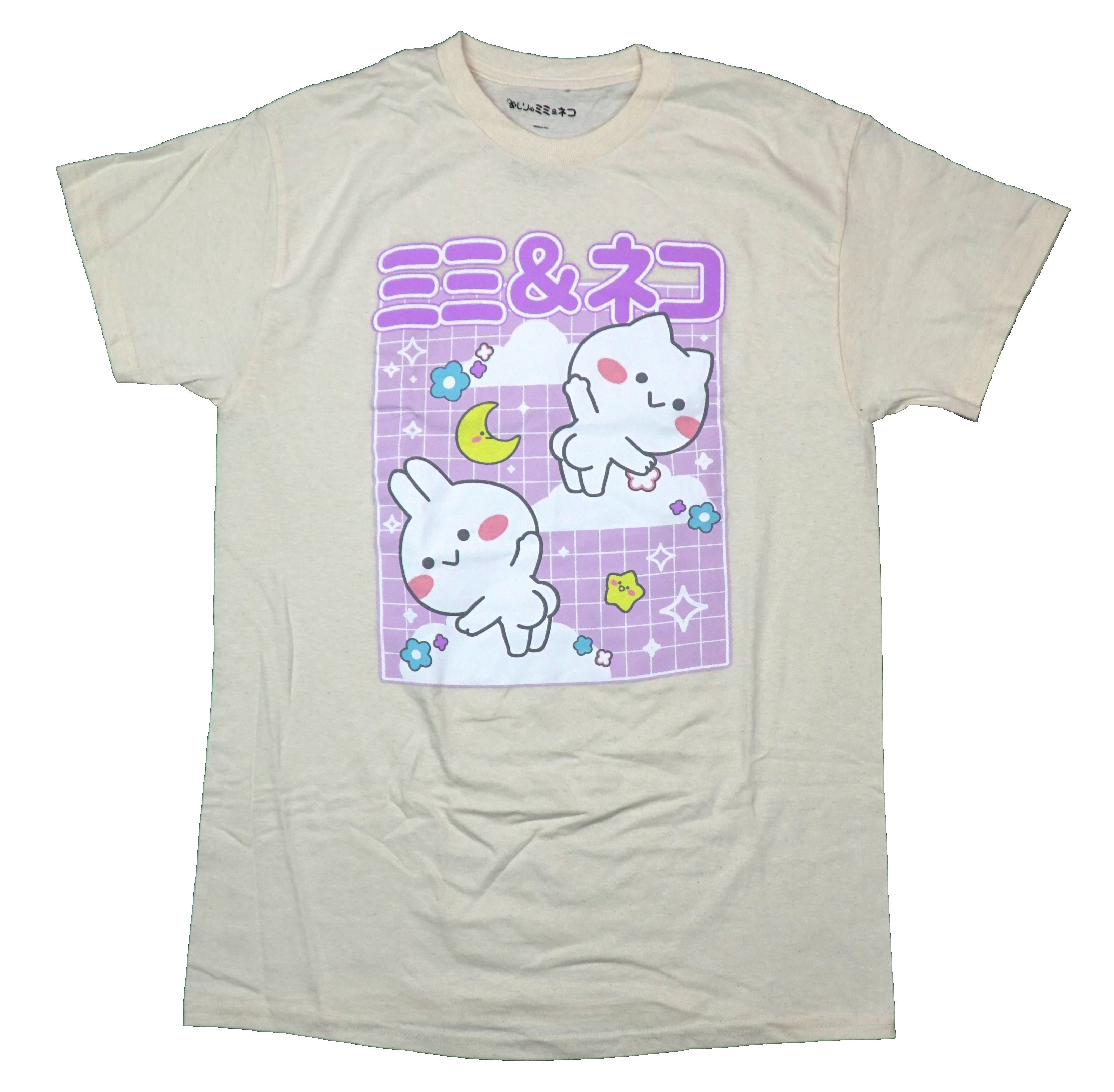 Mimi and Neko Mens T-Shirt -Under Purple Kanji Names Hoodie, Sweatshirt | CiraTrend.com