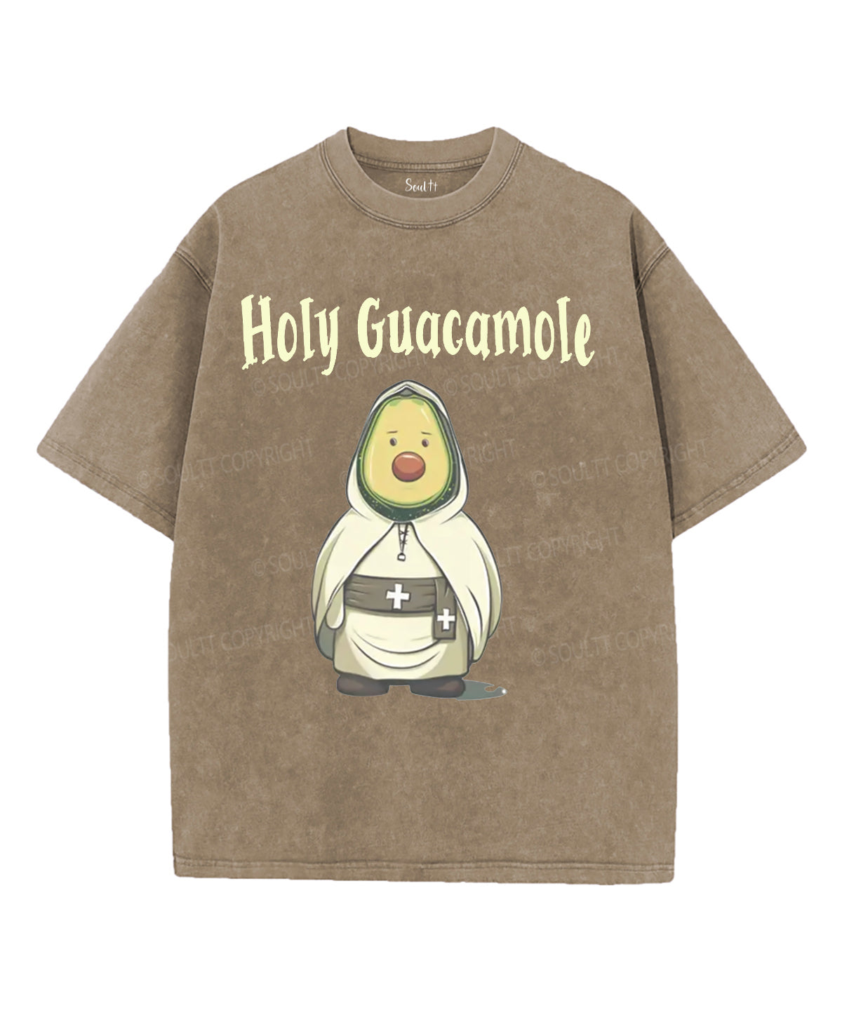 Holy Guacamole Unisex Washed Christian T-shirt Hoodie, Sweatshirt | CiraTrend.com (Image 5)