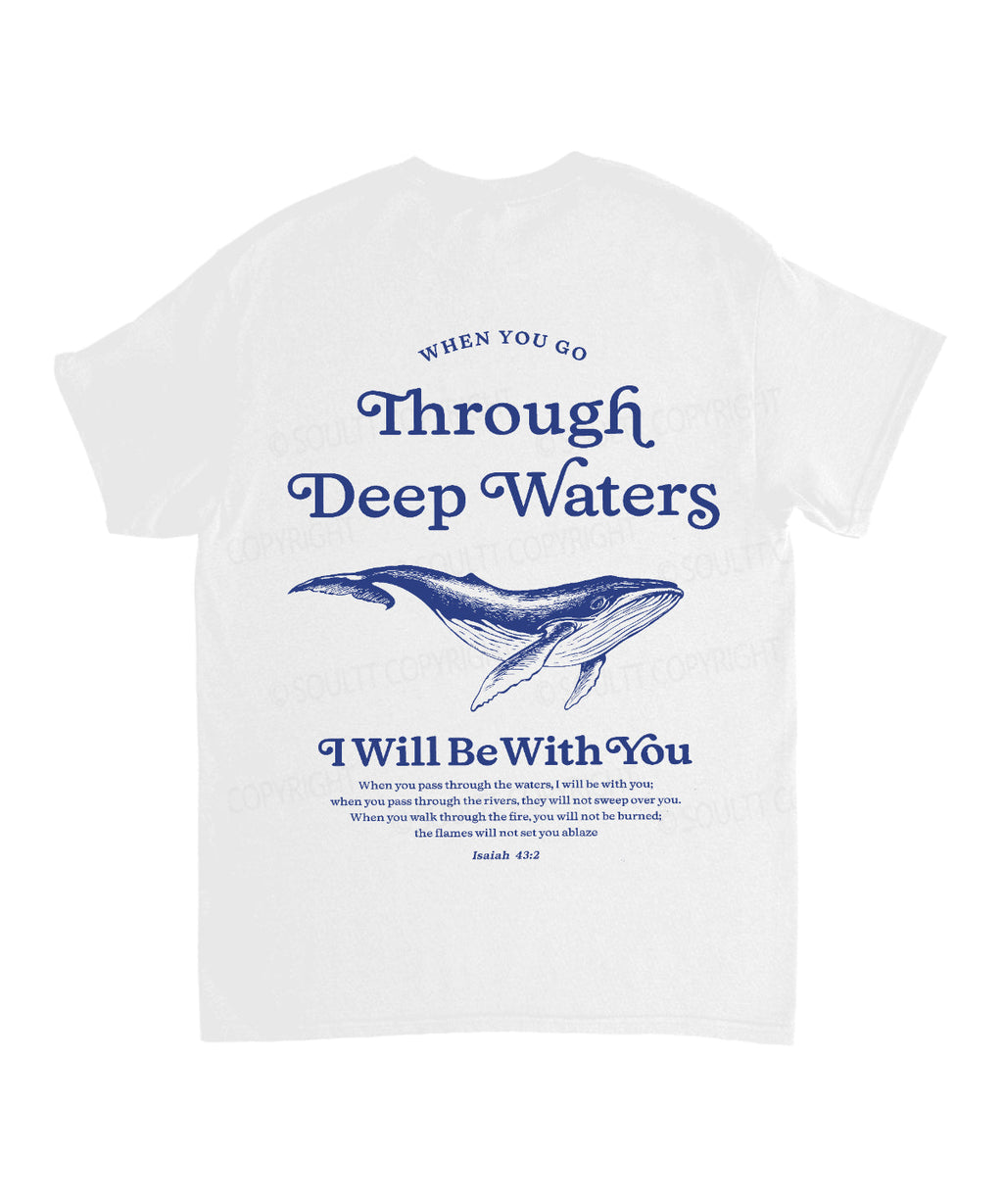 I Will Be With You Double Sided Unisex Cotton Christian T-Shirt Style014 Hoodie, Sweatshirt | CiraTrend.com (Image 3)