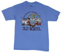 Snow White Mens T-Shirt - "Old School" Classic Seven Dwarfs Circle Pic Hoodie, Sweatshirt | CiraTrend.com
