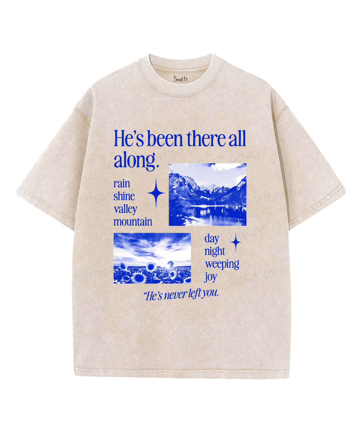 He Never Left You Washed Christian T-Shirts, Hoodie, Sweatshirt