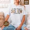 365 New Chances Shirt Gildan, New Years 2025 Tee, Trendy NYE Women's Tshirt Plus Sizes Hoodie, Sweatshirt | CiraTrend.com