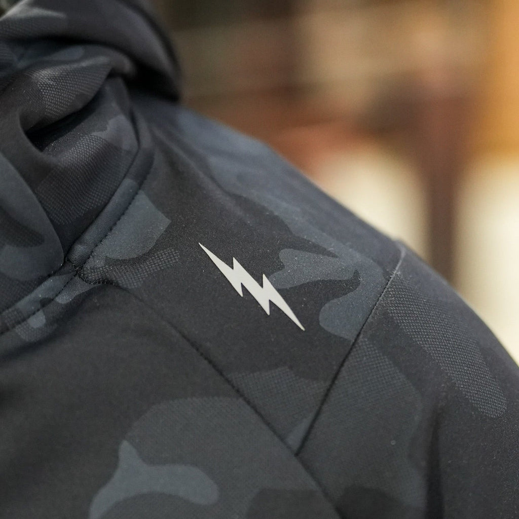 Black Camo Performance Hoodie T-Shirts, Sweatshirt | CiraTrend.com (Image 4)