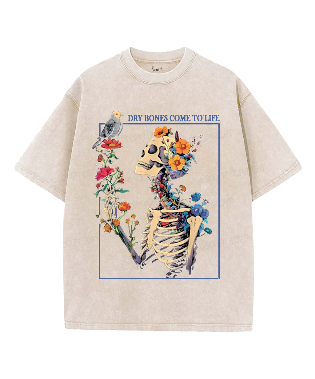 Dry Bones Come To Life Unisex Washed Christian T-shirt Style014 Hoodie, Sweatshirt | CiraTrend.com (Image 5)