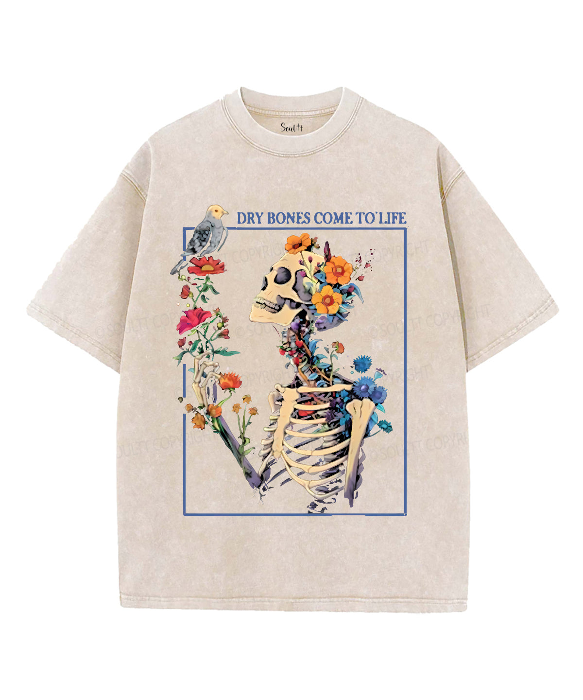 Dry Bones Come To Life Unisex Washed Christian T-shirt Style014 Hoodie, Sweatshirt | CiraTrend.com (Image 5)