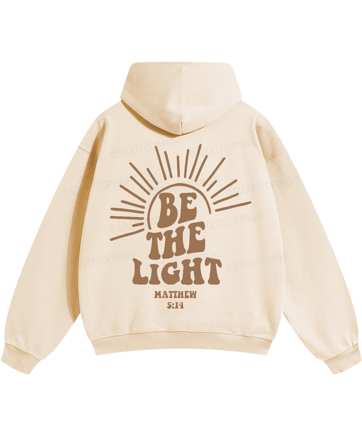 Be The Light Double Sided Cotton Christian Hoodie Style001 T-Shirts, Sweatshirt | CiraTrend.com (Image 5)