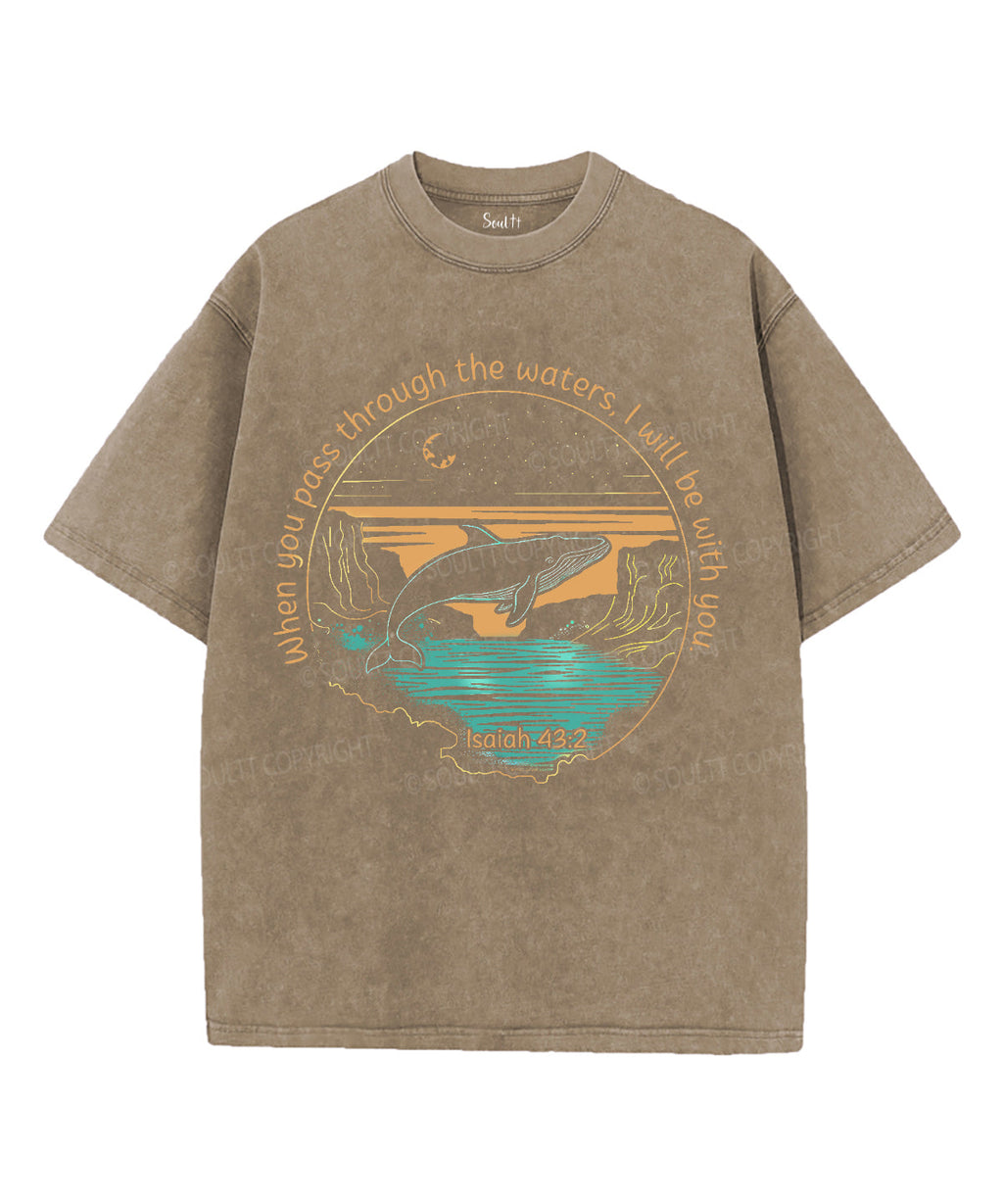 I Will Be With You Unisex Washed Christian T-shirt Style002 Hoodie, Sweatshirt | CiraTrend.com (Image 5)