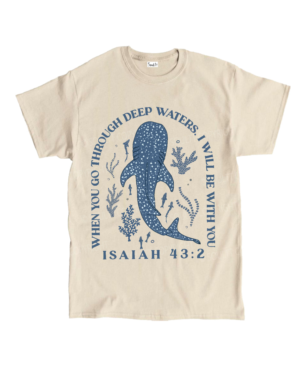 I Will Be With You Unisex Cotton Christian T-Shirt Style002 Hoodie, Sweatshirt | CiraTrend.com (Image 2)