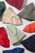 Solid Color Cotton Bucket Fisherman Hats