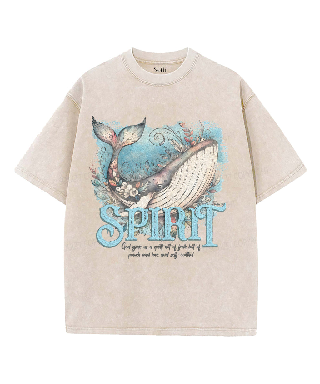 God Give Us Spirit Washed Christian T-Shirts, Hoodie, Sweatshirt
