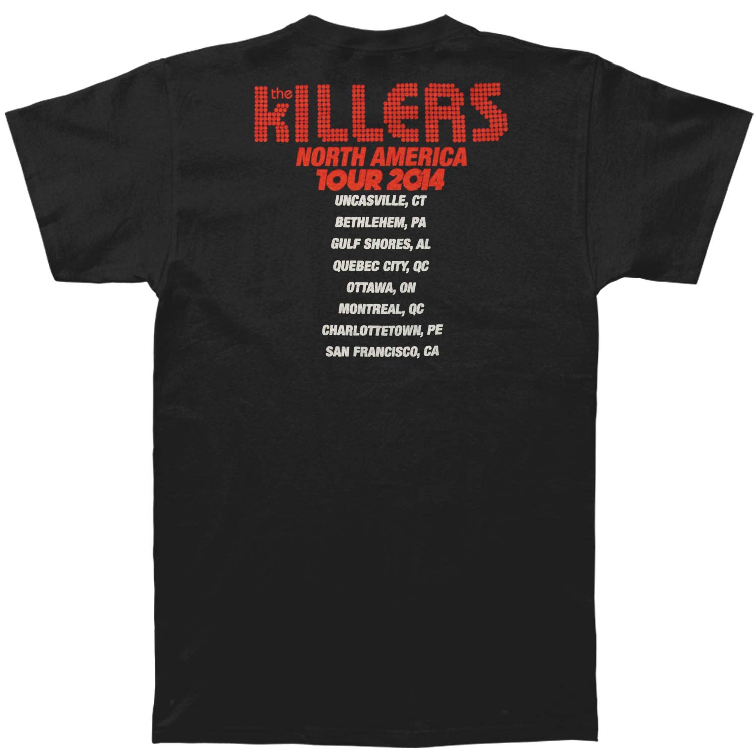 Album Cover 2014 Tour T-shirt Hoodie, Sweatshirt | CiraTrend.com (Image 2)
