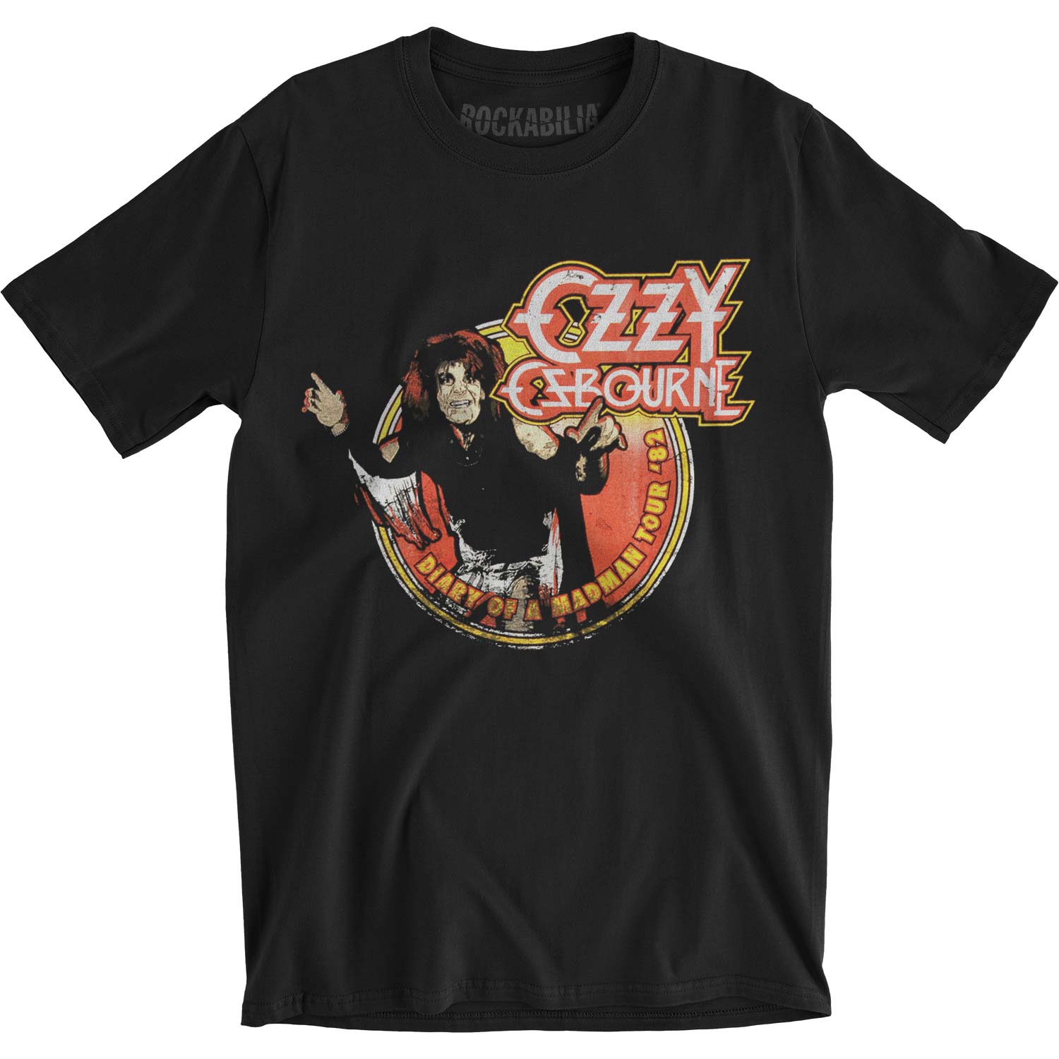 Diary Of Madman Tour 1982 Slim Fit T-shirt Hoodie, Sweatshirt | CiraTrend.com