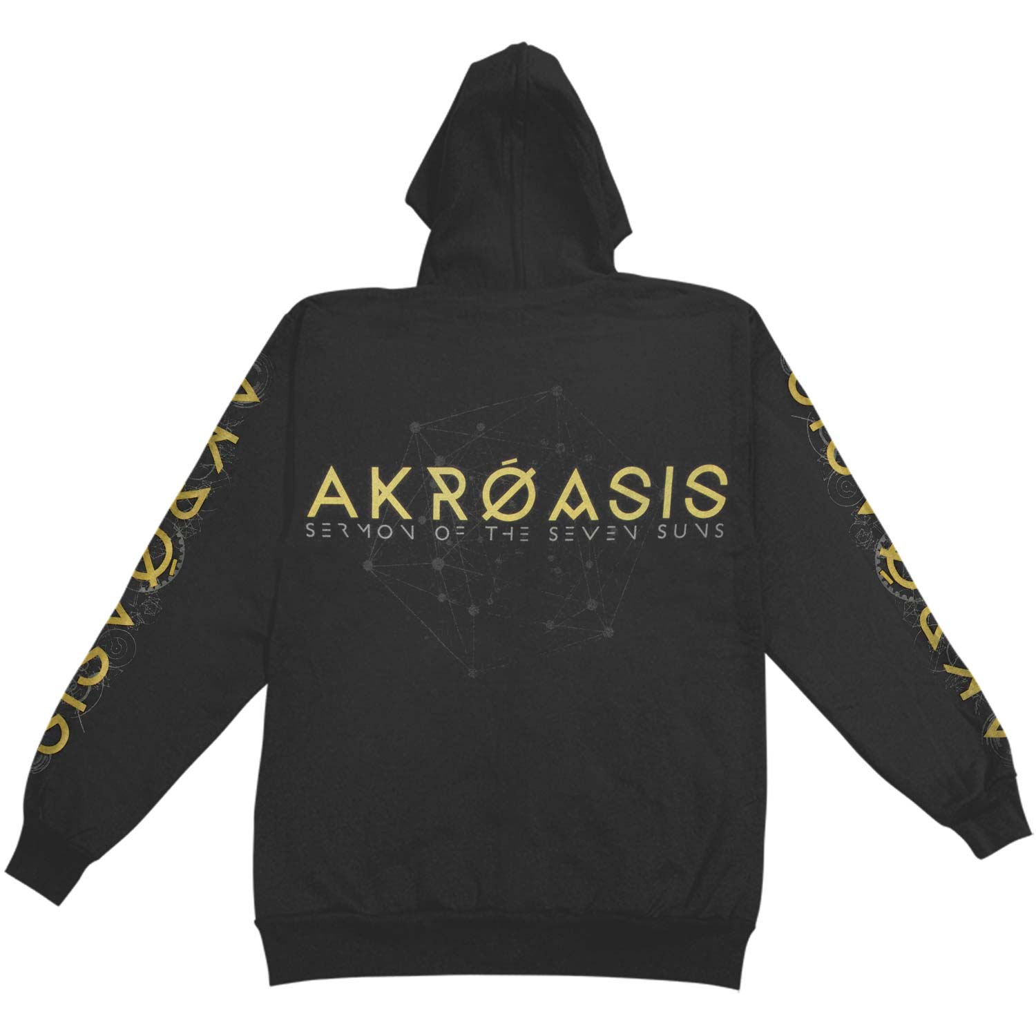 Akroasis Zippered Hooded Sweatshirt T-Shirts, Hoodie | CiraTrend.com (Image 2)