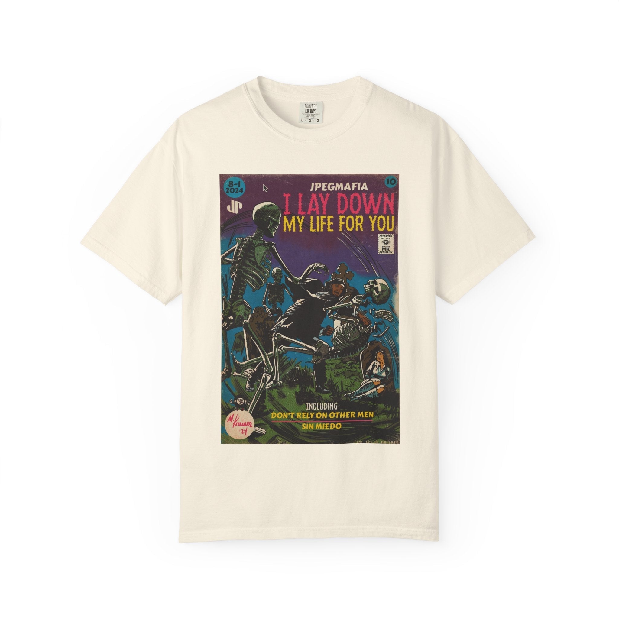I Lay Down My Life For You -  Unisex Comfort Colors T-shirt Hoodie, Sweatshirt | CiraTrend.com (Image 5)