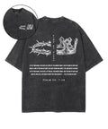 King Of Glory Double Sided Washed Christian T-shirt Hoodie, Sweatshirt | CiraTrend.com (Image 1)