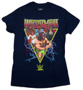 Wrestlemania Mens T-Shirt - Retro 80s Cast in Electrified Triangle Hoodie, Sweatshirt | CiraTrend.com