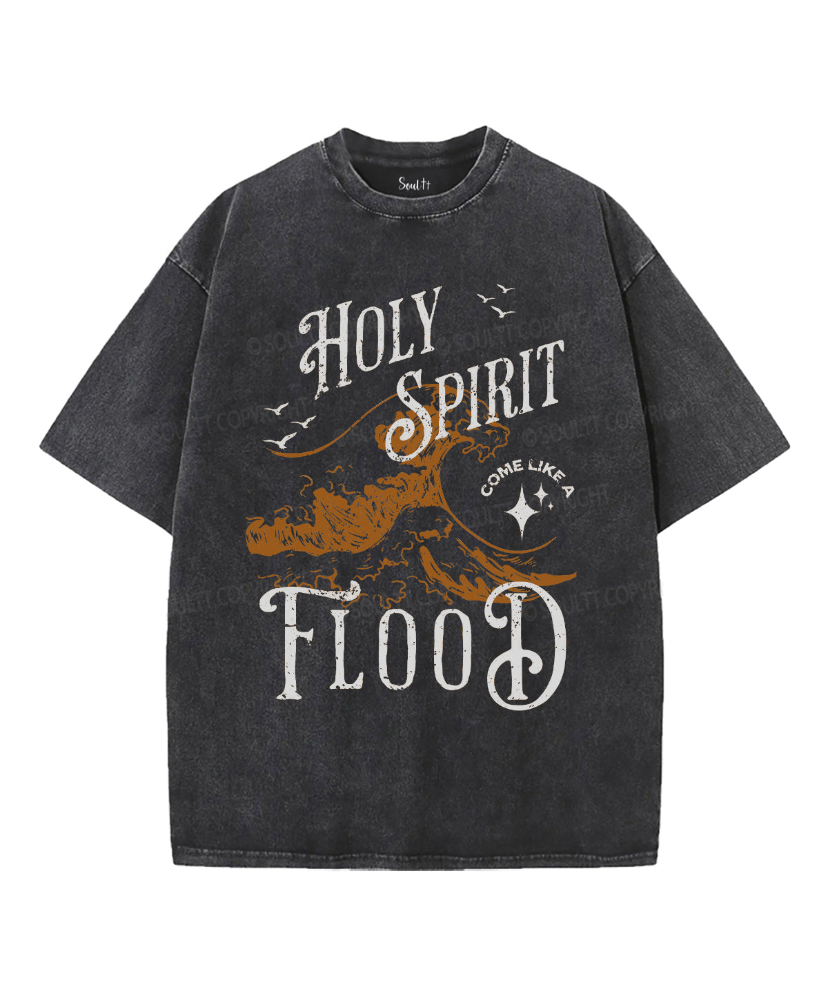 Holy Spirit Washed Christian T-shirt Style002 Hoodie, Sweatshirt | CiraTrend.com (Image 1)