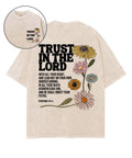 Trust In The Lord Double Sided Washed Christian T-shirt Style003 Hoodie, Sweatshirt | CiraTrend.com (Image 1)