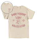 Hard Fought Double Sided Unisex Cotton Christian T-Shirt Hoodie, Sweatshirt | CiraTrend.com (Image 1)