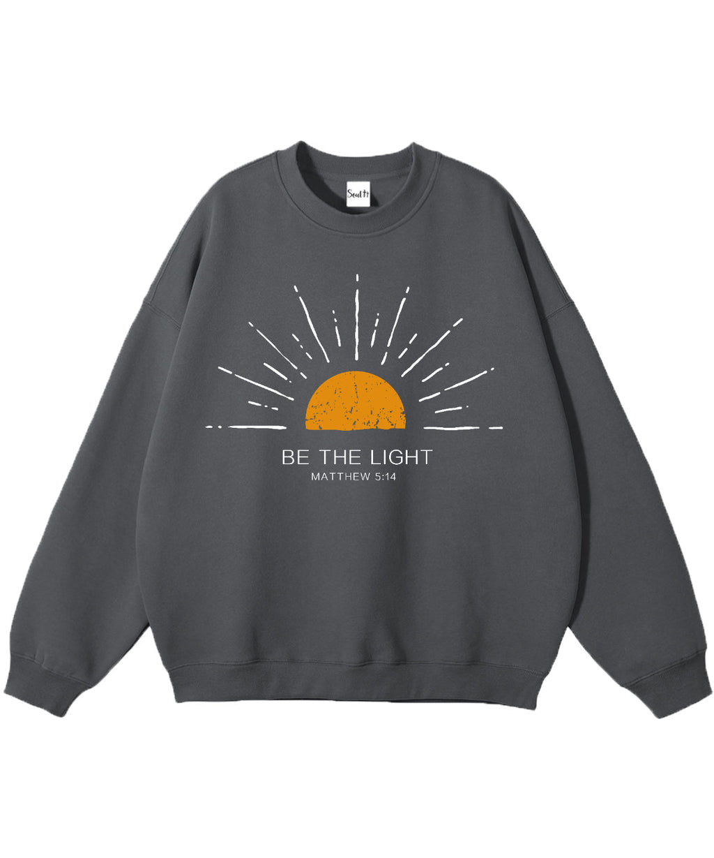 Be The Light Cotton Christian Sweatshirt T-Shirts, Hoodie | CiraTrend.com (Image 4)