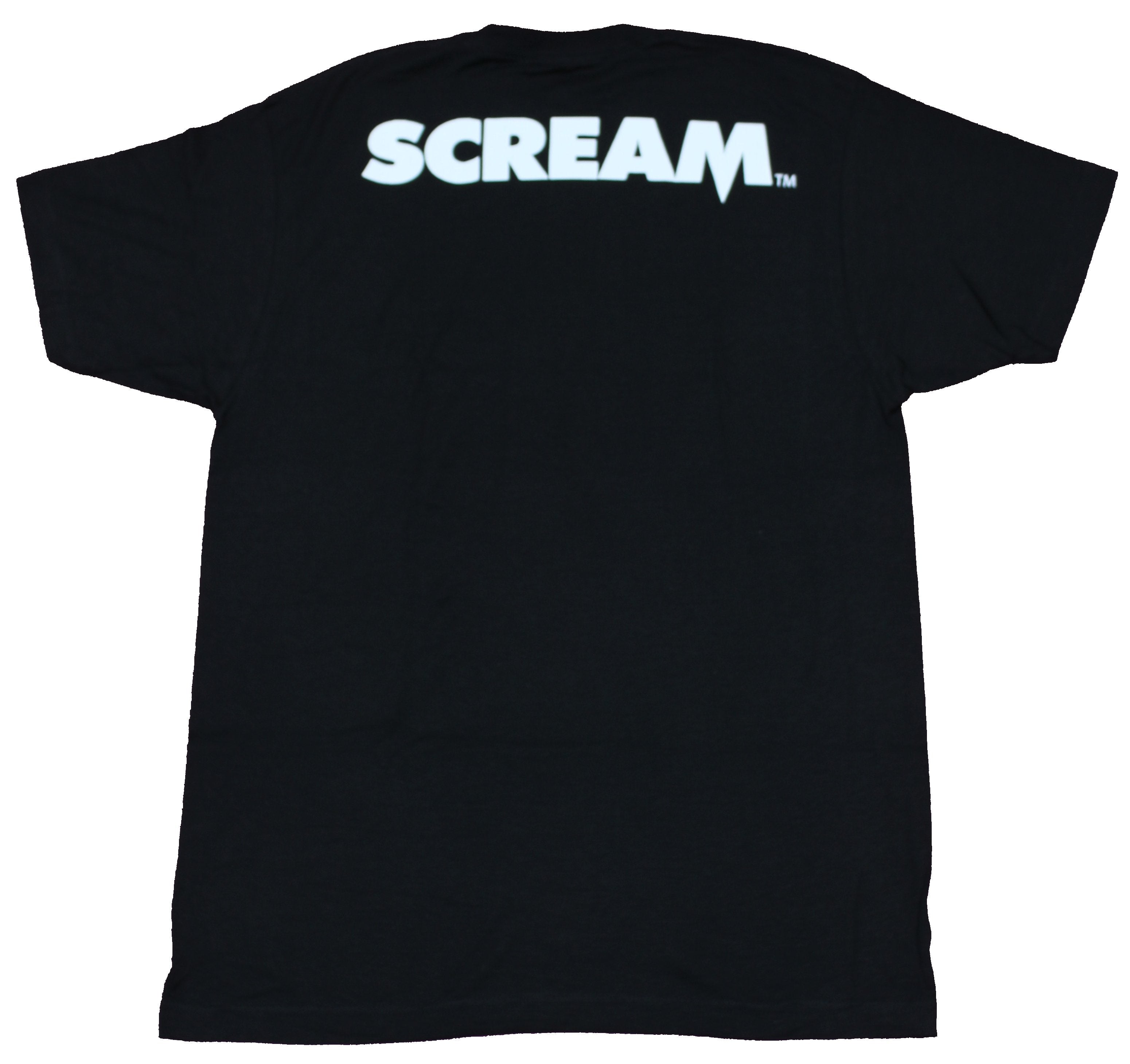 Scream Mens T-Shirt - Kanji Scream Black & White Poster Image Hoodie, Sweatshirt | CiraTrend.com (Image 2)