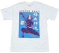 Avatar the Last Airbender Mens T-Shirt - Purple Tinted Aang in Blue Box Hoodie, Sweatshirt | CiraTrend.com